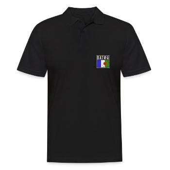 Batwa - Männer Poloshirt - Schwarz - Vorne - Kai (181cm)