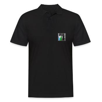 Dschibuti - Männer Poloshirt - Schwarz - Vorne - Kai (181cm)