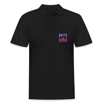 Haïti - Polo Homme - noir - Devant - Kai (181cm)