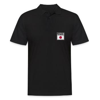 Japon - Polo Homme - noir - Devant - Kai (181cm)