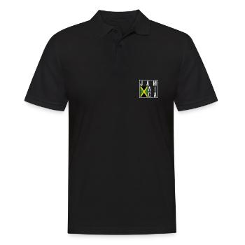 Jamaica - Men's Polo Shirt - black - Front - Kai (181cm)