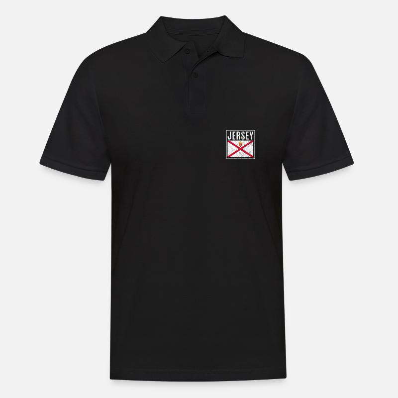 Jersey - Männer Poloshirt - Schwarz