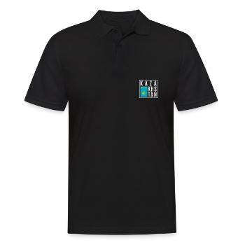 Kazakhstan - Polo Homme - noir - Devant - Kai (181cm)