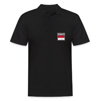 Monaco - Polo Homme - noir - Devant - Kai (181cm)