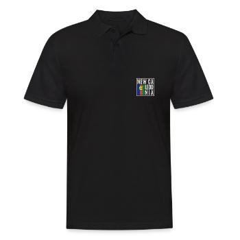 Neukaledonien - Männer Poloshirt - Schwarz - Vorne - Kai (181cm)