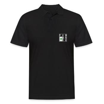 Padanien - Männer Poloshirt - Schwarz - Vorne - Kai (181cm)