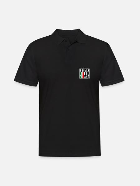 Somaliland - Polo Homme - noir