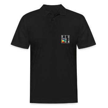 Réunion - Polo Homme - noir - Devant - Kai (181cm)