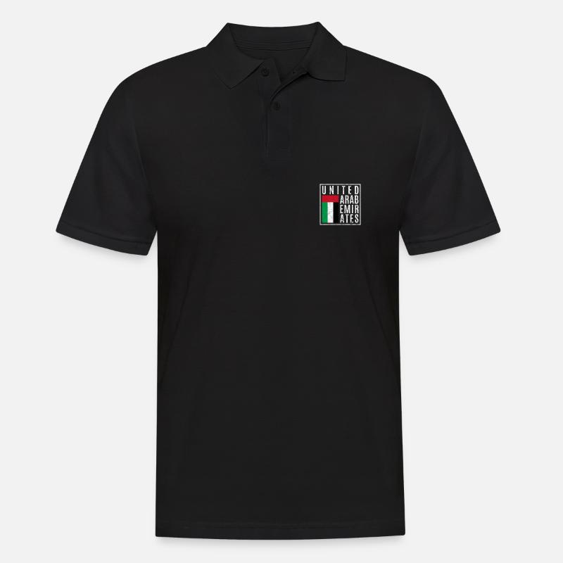 E.A.U - Polo Homme - noir