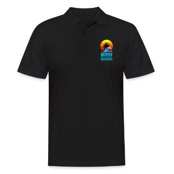 Mode Vacances - Polo Homme - noir - Devant - Kai (181cm)