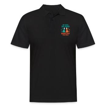 We Have So Much Chemistry Together - Men's Polo Shirt - black - Front - Kai (181cm)
