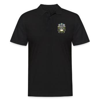 Apres Ski T Shirt Team Apres Ski - Männer Poloshirt - Schwarz - Vorne - Kai (181cm)