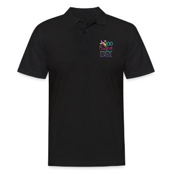 100 Magical Days - Männer Poloshirt - Schwarz - Vorne - Kai (181cm)