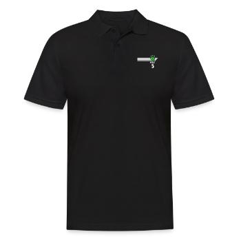 Brésil Maillot de fan de football brésilien Seleção - Polo Homme - noir - Devant - Kai (181cm)