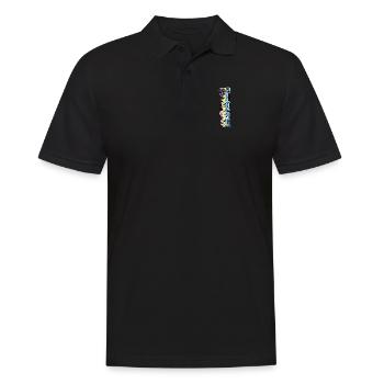 Limited Edition 1969 Graffiti - Men's Polo Shirt - black - Front - Kai (181cm)