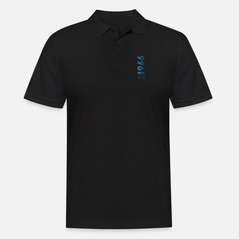 Limited Edition 1966 Graffiti - Männer Poloshirt - Schwarz