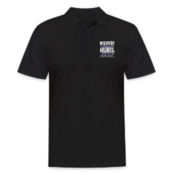 Annonce grossesse. bientôt Sœur Avril 2023.soeur - Polo Homme - noir - Devant - Kai (181cm)