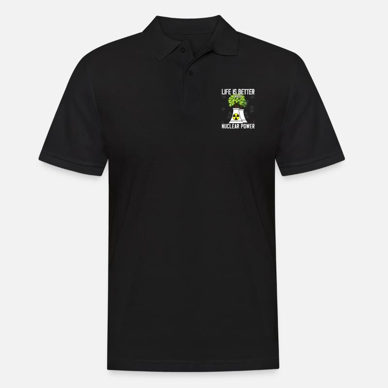 Nuclear Engineers - Nuclear Engineer - Men's Polo Shirt - black
