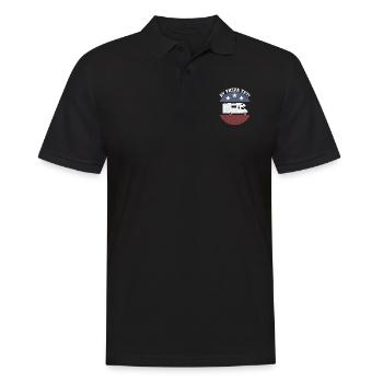 Camping Explorer Camping-car Camper Firewo - Polo Homme - noir - Devant - Kai (181cm)