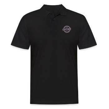 Vintage 1983 Geburtstag Sprüche - Männer Poloshirt - Schwarz - Vorne - Kai (181cm)