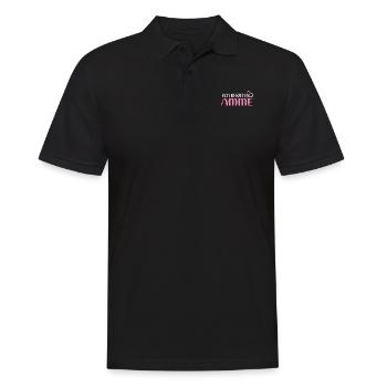 Von Herzen Amme Geburtshelferin Hebamme - Männer Poloshirt - Schwarz - Vorne - Kai (181cm)