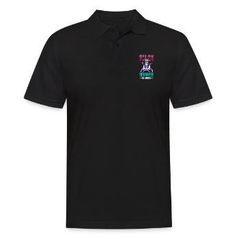 Batteur Batterie Musique Batterie Batterie - Polo Homme - noir - Devant - Kai (181cm)
