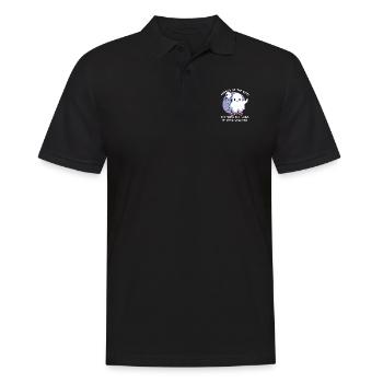 Bodybuilding Powerlifting Weightlifting Fitness - Männer Poloshirt - Schwarz - Vorne - Kai (181cm)