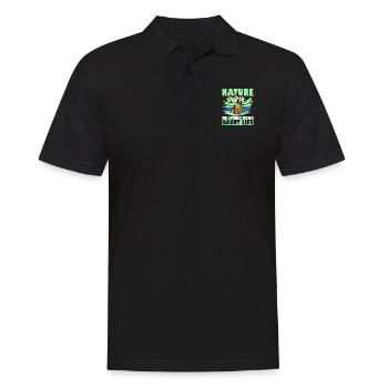 Boy Scouts Nature - Polo Homme - noir - Devant - Kai (181cm)