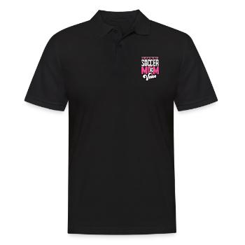 I’m Not Yelling, This Is My Soccer Mom Voice - Men's Polo Shirt - black - Front - Kai (181cm)