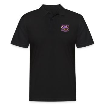 Chameleon Reptile Owner Lizard Reptile Pet - Männer Poloshirt - Schwarz - Vorne - Kai (181cm)