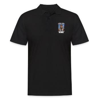 Börsenhändler Forex Trader Investor Trading - Männer Poloshirt - Schwarz - Vorne - Kai (181cm)
