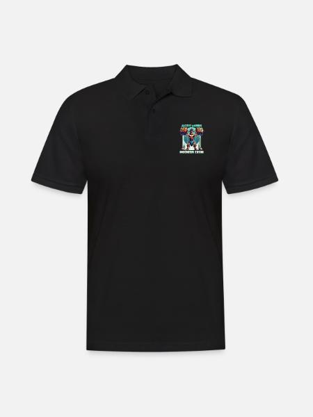 Julius Cæsar Romerhistorie Romerriget - Herre poloshirt - sort