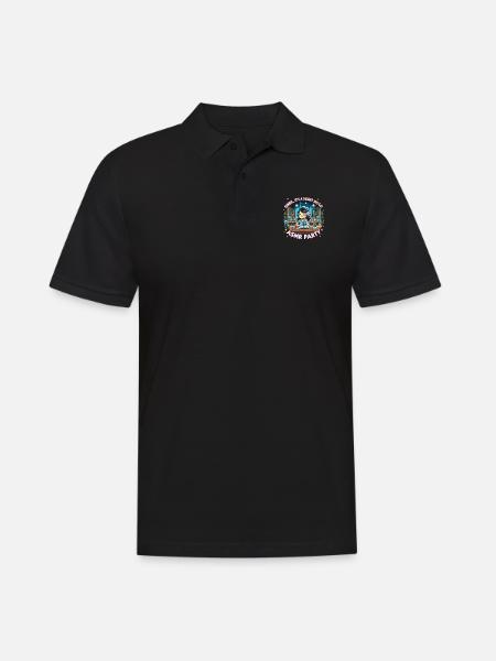Asmr Whispering Asmr Enthusiast Mindfulness - Männer Poloshirt - Schwarz