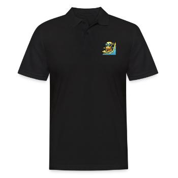 Gold Trader Forex Trader XAUUSD Trader - Männer Poloshirt - Schwarz - Vorne - Kai (181cm)