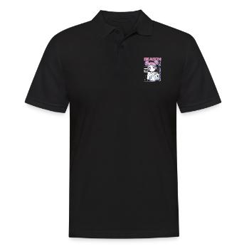Anime Manga Anime Birthday Girl - Men's Polo Shirt - black - Front - Kai (181cm)