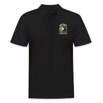 Pâques Eostre Printemps païen - Polo Homme - noir - Devant - Kai (181cm)