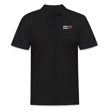 Fallschirmspringer Fallschirmspringen - Männer Poloshirt - Schwarz - Vorne - Kai (181cm)