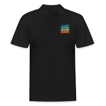 Nageurs nageurs - Polo Homme - noir - Devant - Kai (181cm)