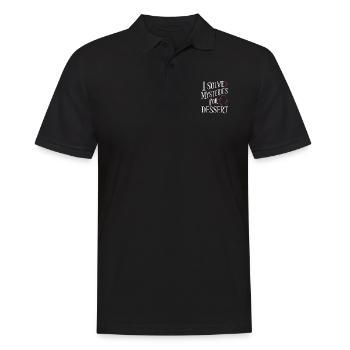 Meurtre Mystère Tenue De Dîner, Fête, Scène De Crime - Polo Homme - noir - Devant - Kai (181cm)
