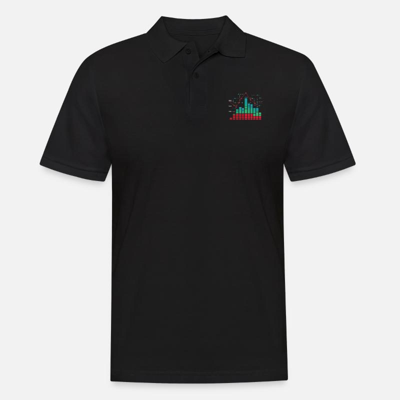 Behavioral Analyst Data Coding - Men's Polo Shirt - black