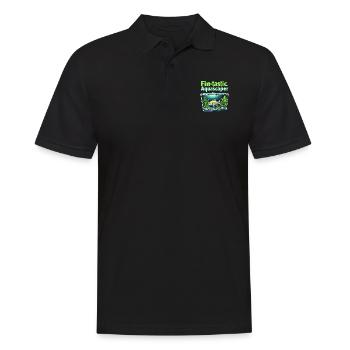 Aquascaping Enthusiast Underwater Gardening - Männer Poloshirt - Schwarz - Vorne - Kai (181cm)