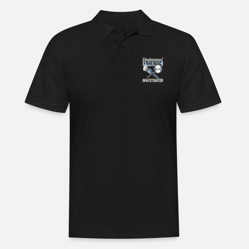 Forensic Technician - Men's Polo Shirt - black