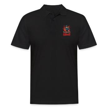 Hibachi Teppanyaki Bbq Cuisine japonaise - Polo Homme - noir - Devant - Kai (181cm)