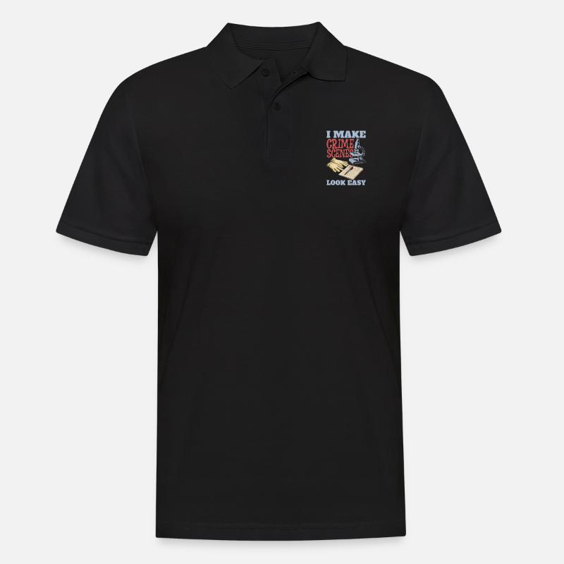 Forensic Technician - Men's Polo Shirt - black
