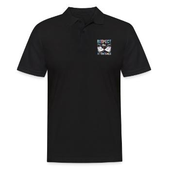 Secrétaire des présences - Polo Homme - noir - Devant - Kai (181cm)