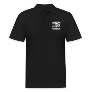 Surgeon Two Titles Dad And Surgeon - Men's Polo Shirt - black - Front - Kai (181cm)