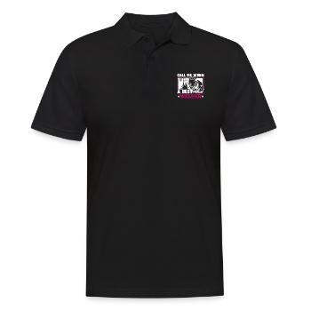 Call Me When You Need A Best Welder - Men's Polo Shirt - black - Front - Kai (181cm)