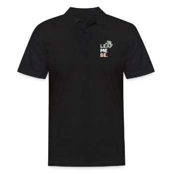 Pflanzensammler Für Zimmerpflanzensammler Im - Männer Poloshirt - Schwarz - Vorne - Kai (181cm)
