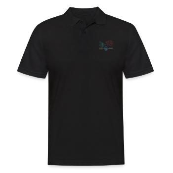 Antifragilität Profiteur - Börsenzyklus Bulle Baer - Männer Poloshirt - Schwarz - Vorne - Kai (181cm)