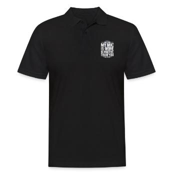 Asmr Creator Sensory Relaxation Calming - Men's Polo Shirt - black - Front - Kai (181cm)